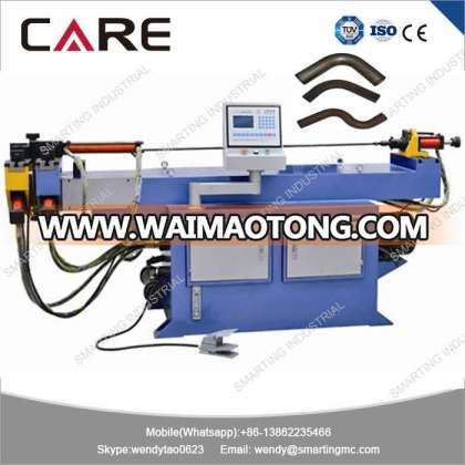 DW50NC Manual feeding hydraulic stainless steel pipe tube bending machine with mandrel ball