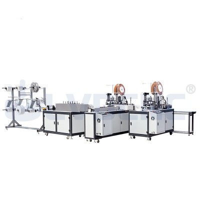 disposable face mask machine,  flat face mask product machine